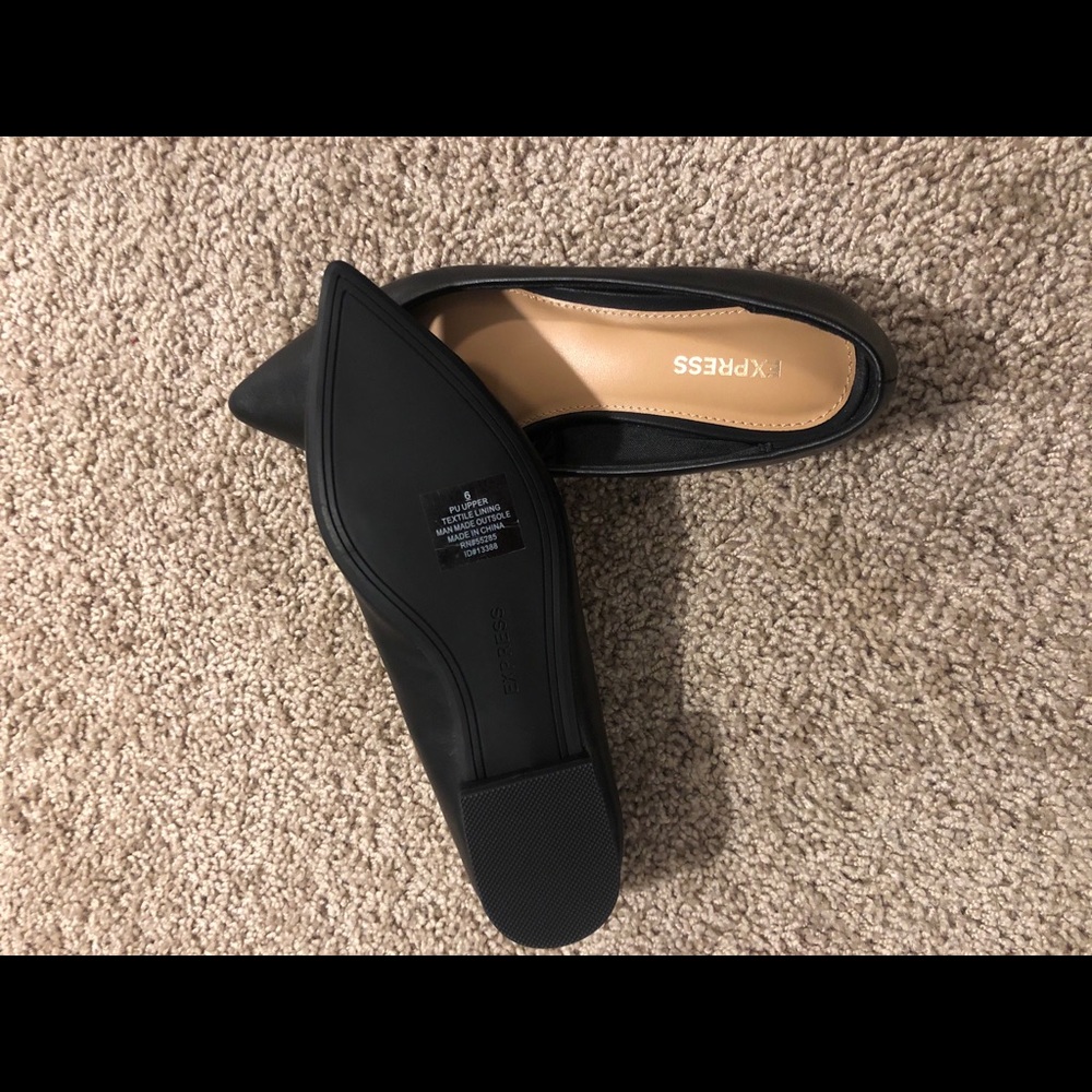 Black Flats from Express